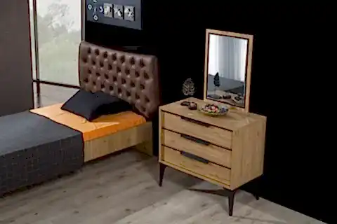 KOLEZYUM ŞİFONYER, 3 ÇEKMECELİ