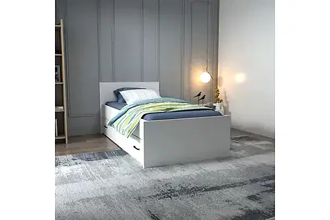 SOFİA YAVRULU KARYOLA, BEYAZ, 90X190