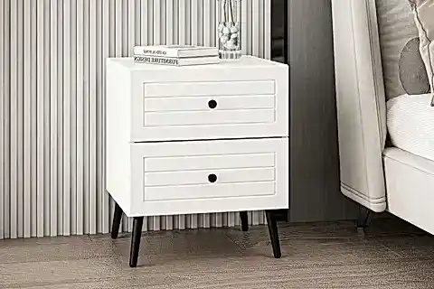 LİVO KOMODİN, BEYAZ
