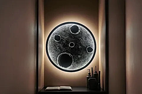 UZAY GÖRÜNÜMLÜ LEDLİ DUVAR PANOSU