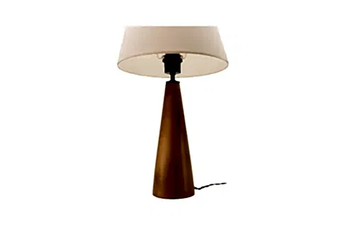 MASSELLO DESIGN MILL AHŞAP ABAJUR, MASA LAMBASI, CEVİZ