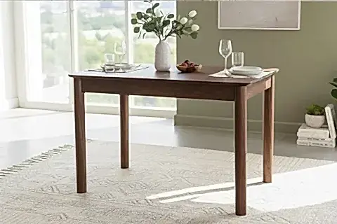 ELENA CEVİZ RENGİ AÇILIR BENCHLİ MUTFAK MASA TAKIMI 80X120