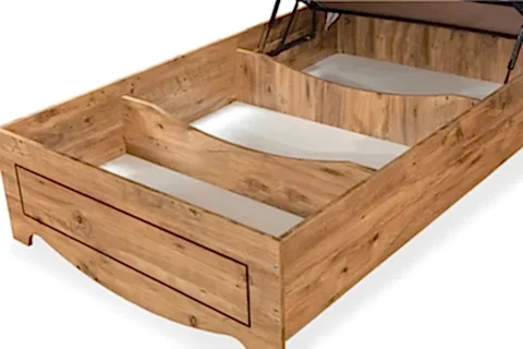 PAPATYA BAZA BAŞLIK VE YATAK SETİ, 90X190