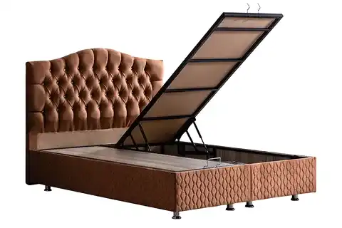 ZÜMRÜT NEW BAZA VE BAŞLIK SETİ, AÇIK KAHVERENGİ, 90X190