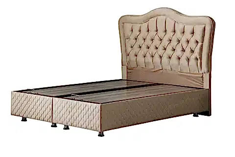 CAMELLİ NEW BAZA BAŞLIK VE YATAK SETİ, BEJ, 90X190