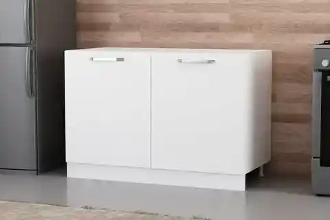 MİNAR MUTFAK DOLABI, ALT, BEYAZ
