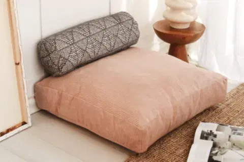 EVODEKO FİTİLLLİ KADİFE PASTEL PEMBE MİNDER