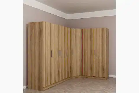 MİNAR KALE GARDIROP 12,  7 KAPAKLI,  190 CM
