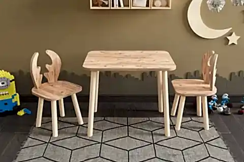 KİDS ÇOCUK ÇALIŞMA MASASI VE SANDALYELERİ