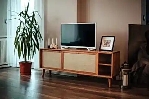 KUMAŞ KAPLAMALI  RAKKAS TV SEHPASI, SÜRGÜLÜ