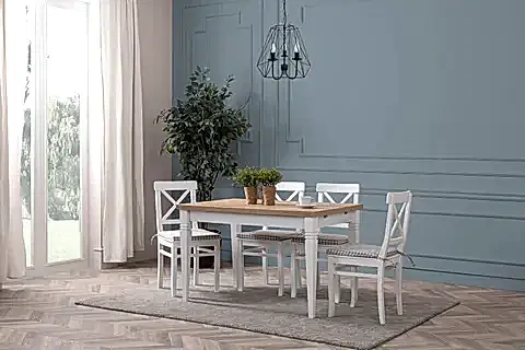 ASOS ÇİZİLMEZ AÇILIR MASA TAKIMI, 110X70
