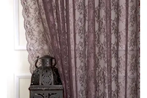 FRANSIZ DANTELİ FON TÜL MÜRDÜM RENGİ PİLESİZ 260X260