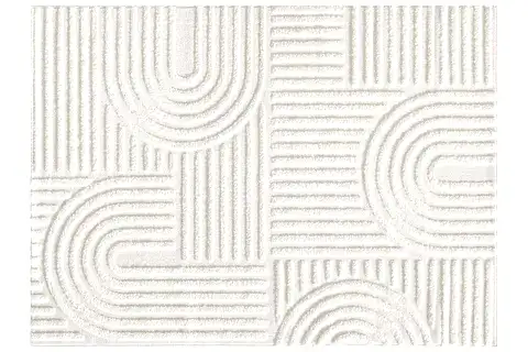 ELİT KOLEKSİYONU MAKİNE HALISI, BUKLELİ, KREM, 80X150
