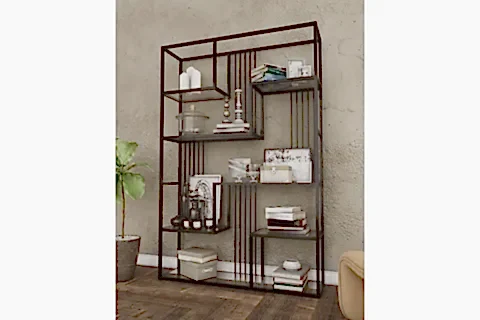 MARSAH HOME DECO KİTAPLIK, SİYAH