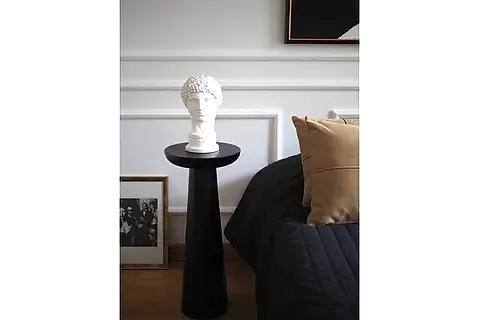 TUCAS HOME MUSHROOM SİYAH 3 YAN SEHPA - 40 CM MANTAR SEHPA